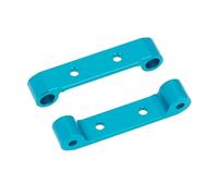 JUNPIY Supporto for braccio sospensione superiore in metallo 2 pezzi, for Tamiya, for TT01 TT-01 1/10 RC Car Collegamento del braccio di controllo della sospensione