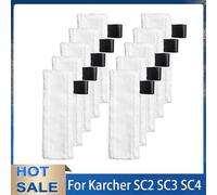 JUNPIY Testine di ricambio for mocio Panno Easyfix SC2 SC3 SC4 SC5 Stracci Copertura in microfibra for Accessori for pulitori a vapore Parti Accessori per pulitori a vapore(10PCS)