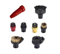 JUNPIY Ugello di potenza Pulitore a vapore Serie SC 1 2 3 4 5 SI SG Aspirapolvere Spazzatrice Sostituisci ugello aspirazione Accessori per pulitori a vapore(8pcs)