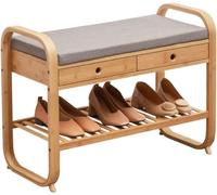 Junpllvic Panca portascarpe, portaoggetti per ingresso, portaoggetti per ingresso, arco creativo per la casa, sgabello per il cambio (dimensioni: 104 * 34 * 55 cm)