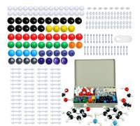 JUNSHUO 240PCS Modelli di Struttura Molecolare, Interattività ed Esperienze Pratiche, Studenti o Insegnanti per l'apprendimento Della Chimica l'entusiasmo, Modello di Chimica Organica e Inorganica