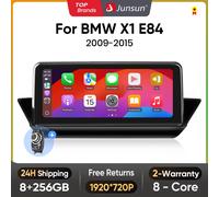 Junsun 10.25 pollici CarPlay per Apple Car Radio Multimedia per BMW X1 E84 2009-2015 Bluetooth Wireless Android Auto GPS Stereo
