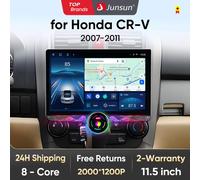 Junsun 11.5 "QLED 2K Autoradio Android 13 Wireless CarPlay Auto Per Honda CR-V 3 RE CRV 2007-2011 Sistemi Intelligenti Multimediale