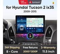 Junsun 11.5 "QLED 2K Autoradio Android 13 Wireless CarPlay Auto Per Hyundai Tucson 2 ix35 2009-15 Sistemi Intelligenti Multimediale X7 PLUS 11.5'4+64 4G A