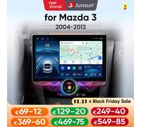Junsun 11.5 "QLED 2K autoradio Android 13 Wireless CarPlay Auto per Mazda bk maxx axel 2004-2013 sistemi intelligenti Multimedia
