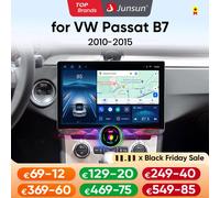 Junsun 11.5 "QLED 2K Autoradio Android 13 Wireless CarPlay Auto Per Volkswagen VW Passat B6 B7 CC 2010-2015 Sistemi Multimediale