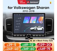 Junsun 13.1 pollici QLED Android Wireless CarPlay Auto Car Radio Per Volkswagen Sharan 2012-2018 Sistemi Intelligenti DSP SWC RDS