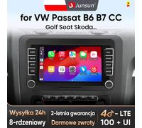 Junsun 7 "2 Din HD Car Media Video RDS Airplay Autoradio Wireless CarPlay Android Auto Audio Stereo Per VW/Seat/Skoda/Passat V1 (1GB 32GB) 7 inch