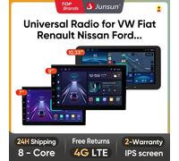 Junsun 7 9 10 pollici CarPlay Wireless universale per Apple Android Auto Car Radio 4G Multimedia Bluetoth DSP IPS TouchScreen Stereo V1 Plus (4GB 32GB)7