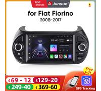 Junsun 7 “Radio Per Auto Lettore Per Fiat Fiorino 2008 2009-2017 Multimediale di Navigazione GPS Autoradio Wireless Carplay Supporto DAB