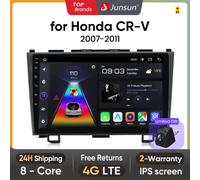 Junsun AI Android 13 Wireless CarPlay autoradio per Honda CR-V 3 RE CRV 2007 2008 2009 2010 2011 Multimedia GPS 4G DSP RDS V1C (1GB-32GB) - A