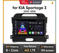 Junsun AI Android 13 Wireless CarPlay autoradio per KIA Sportage 3 2010 2011 2012 2013 2014 -2016 Multimedia GPS 4G DSP RDS V1C (1GB-32GB)
