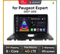 Junsun AI Android 13 Wireless CarPlay autoradio per Peugeot Expert 2007-2016 sistema intelligente Multimedia GPS 4G DSP RDS V1C (1GB-32GB)