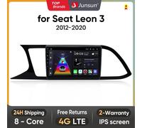 Junsun AI Android 13 Wireless CarPlay autoradio per Seat Leon MK3 2012 2013 2014 2015 2016 - 2020 Multimedia GPS 4G DSP RDS V1C (1GB-32GB)