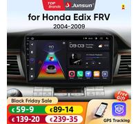 Junsun AI CarPlay 4G Android 14 Autoradio per Honda Edix FRV 2004-2007 2008 2009 Lettore multimediale WiFi GPS Navi TouchScreen