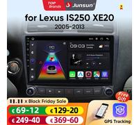 Junsun AI CarPlay 4G Android 14 Autoradio per Lexus IS250 IS300 IS200 IS220 IS350 2005 2006-2012 Lettore multimediale WiFi GPS Navi