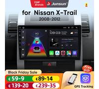Junsun AI CarPlay 4G Android 14 Autoradio per Nissan X-Trail T31 Xtrail 2008 2009 2010 2011 2012 Lettore multimediale WiFi GPS Navi