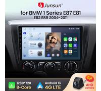 Junsun Android 13 Radio Autoradio per BMW serie 1 E87 E81 2004 2005 -2011 sistemi intelligenti per auto per Apple Carplay GPS RDS