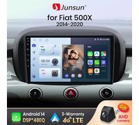 Junsun Android 13 Wireless CarPlay Android Auto Radio Per Fiat 500X 2014 2015-2020 RDS 4G WiFi GPS 2din BT accessori auto