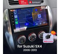 Junsun Android 13 Wireless CarPlay Auto Car Per Suzuki SX4 2006-2013 Carplay Auto Multimedia DSP SWC RDS GPS FM BT