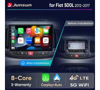 Junsun Android Auto Autoradio Per Fiat 500L 2012 2013 2014 2015-2017 Multimedia Wireless CarPlay SWC GPS Navi RDS DSP FM