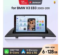 Junsun Android Wireless CarPlay Auto Autoradio Per BMW X3 E83 2003-2011 Sistemi Intelligenti DSP SWC RDS GPS FM BT