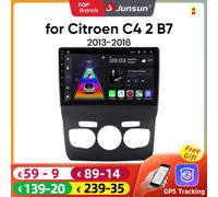 Junsun Android Wireless CarPlay Auto Autoradio Per Citroen C4 2 B7 2013-2016 Sistemi Intelligenti DSP SWC RDS GPS FM BT