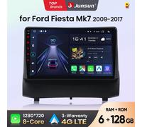 Junsun Android Wireless CarPlay Auto Autoradio Per Ford Fiesta MK7 2009-2017 Sistemi Intelligenti DSP SWC RDS GPS FM BT