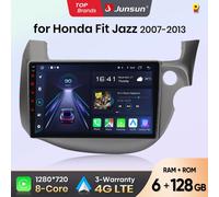 Junsun Android Wireless CarPlay Auto Autoradio Per Honda FIT JAZZ 2007-2013 Sistemi Intelligenti DSP SWC RDS GPS FM BT