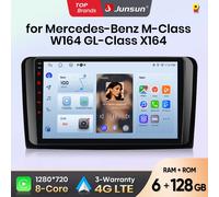 Junsun Android Wireless CarPlay Auto Autoradio Per Mercedes Benz Classe M W164 Classe GL X164 ML GL Sistemi Intelligenti DSP SWC