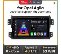 Junsun Android Wireless CarPlay Auto Autoradio Per Opel Agila 2008-2012 Sistemi Intelligenti DSP SWC RDS GPS FM BT V1C (1GB-32GB)