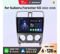 Junsun Android Wireless CarPlay Auto Autoradio Per Subaru Forester SG 2002-2008 Sistemi Intelligenti DSP SWC RDS GPS FM BT