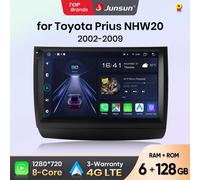 Junsun Android Wireless CarPlay Auto Autoradio Per Toyota Prius 20 2002-2009 Sistemi Intelligenti DSP SWC RDS GPS FM BT