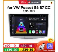 Junsun Android Wireless CarPlay Auto Autoradio Per Volkswagen Passat B6 B7 CC 2010-2015 Sistemi Intelligenti DSP SWC RDS GPS FM