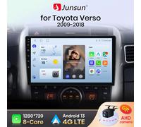 Junsun autoradio per Toyota Verso R20 2009 2010 2011 2012 2013 2014-2018 Wireless CarPlay Android Auto GPS 4G Audio intelligente V1 C (1GB 32GB)A