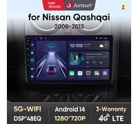 Junsun Autoradio Stereo per Nissan Qashqai J10 2006-2013 Wireless CarPlay Android Auto GPS RDS Touch Screen Autoradio Head Unit
