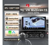 Junsun per VW Multivan T5 2008-2015 9 Pollici 4GB 64GB Android 13 Autoradio GPS Navigazione Carplay DSP Bluetooth FM Supporto Comando Volante Display Touch Ingresso USB AUX Pronto Telecamera