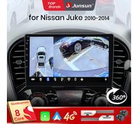 Junsun Qualcomm 8 Core 360 ° Telecamera panoramica Wireless CarPlay Android Auto Car Radio per Nissan Juke YF15 2010 - 2014 GPS