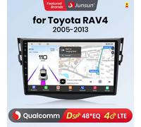 Junsun Qualcomm chip 8-Core Android13 Autoradio per Toyota RAV4 4 2005-2013 Wireless CarPlay Autoradio schermo Stereo Multimedia V1 (1GB 16GB)