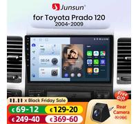 Junsun V1 AI Voce Wireless CarPlay Android Auto Radio Per Toyota Prado 120 2004 2005-2009 4G Auto Multimedia GPS 2din autoradio