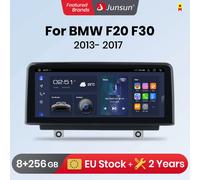 Junsun Wireless CarPlay Andorid Auto autoradio per BMW serie 1 2 3 4 F20 F21 F22 F30 F31 F32 F33 F34 F36 GPS 4G WiFi Multimedia Series 1 2 WiFi 1-32GB
