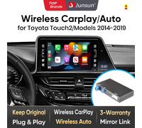 Junsun Wireless Carplay per Apple Android Auto Modulo Box Per TOYOTA CHR Corolla Camry Auris Prius RAV4 Avensis Touch2 Enune 2 For Touch2 Enune 2 System