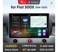 Junsun X7 MAX 13.1 "2K AI Voice Wireless CarPlay Android Auto autoradio per Fiat 500X 2014 - 2020 Multimedia autoradio X7 MAX 2GB - 13.1