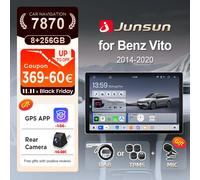 Junsun X7 MAX 13.1 "2K Wireless CarPlay Android Auto autoradio per Mercedes Benz Vito W447 2014-2020 Multimedia autoradio