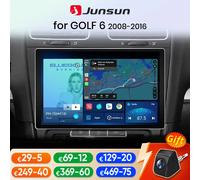 Junsun X7 PRO Autoradio per VW Golf 6 2008 2009 2010 2011-2016 AI Voce Wireless CarPlay Android Auto 11.5 “2K 8core GPS BT5.0