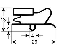 Junta para frigorífico perfil 9013 - si integra bene in una routine quotidiana, trattamento pensato per un impiego regolare ed è studiato per offrire un elevato comfort d’uso nella vita quotidiana. ed