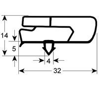 Junta para frigorífico perfil 9797 - prodotto multifunzione dal raggio d’azione ampio, si integra bene in una routine quotidiana e unisce funzionalità pratica e sensazione piacevole giorno dopo giorno