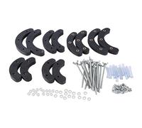 Junterone 1 Set 4/4 Violino Cerniera Clip Strumento di Riparazione Violino Facile da Usare Nero