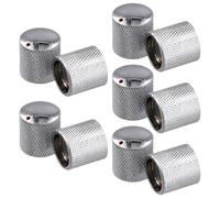 Junterone 10 Pezzi Potenziometro per Chitarra Elettrica Pulsante Tono Volume Pulsante di Controllo Potenziometro Pulsante Tipo a Vite Chitarra Elettrica 6mm