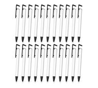 Junterone 22 Penne di sublimazione Vergini in Bulk con manicotti retrattili e supporto per telefono cellulare, bianco sublimazione in alluminio, facili da usare